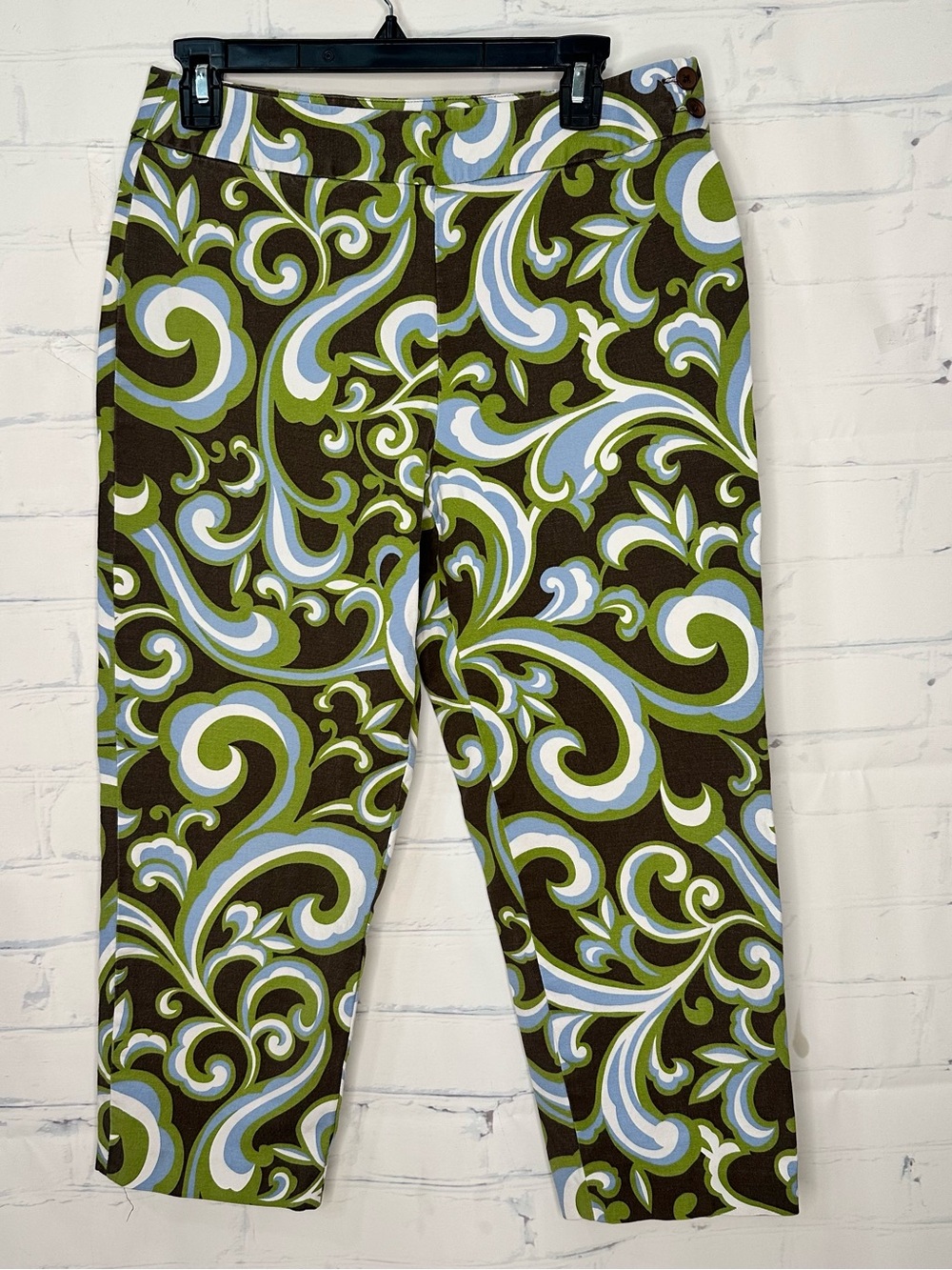 Women’s Talbots Size 8 Petite Stretch Multi Color Pants